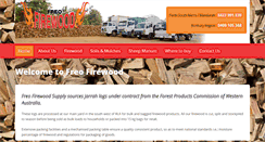 Desktop Screenshot of freofirewood.com.au